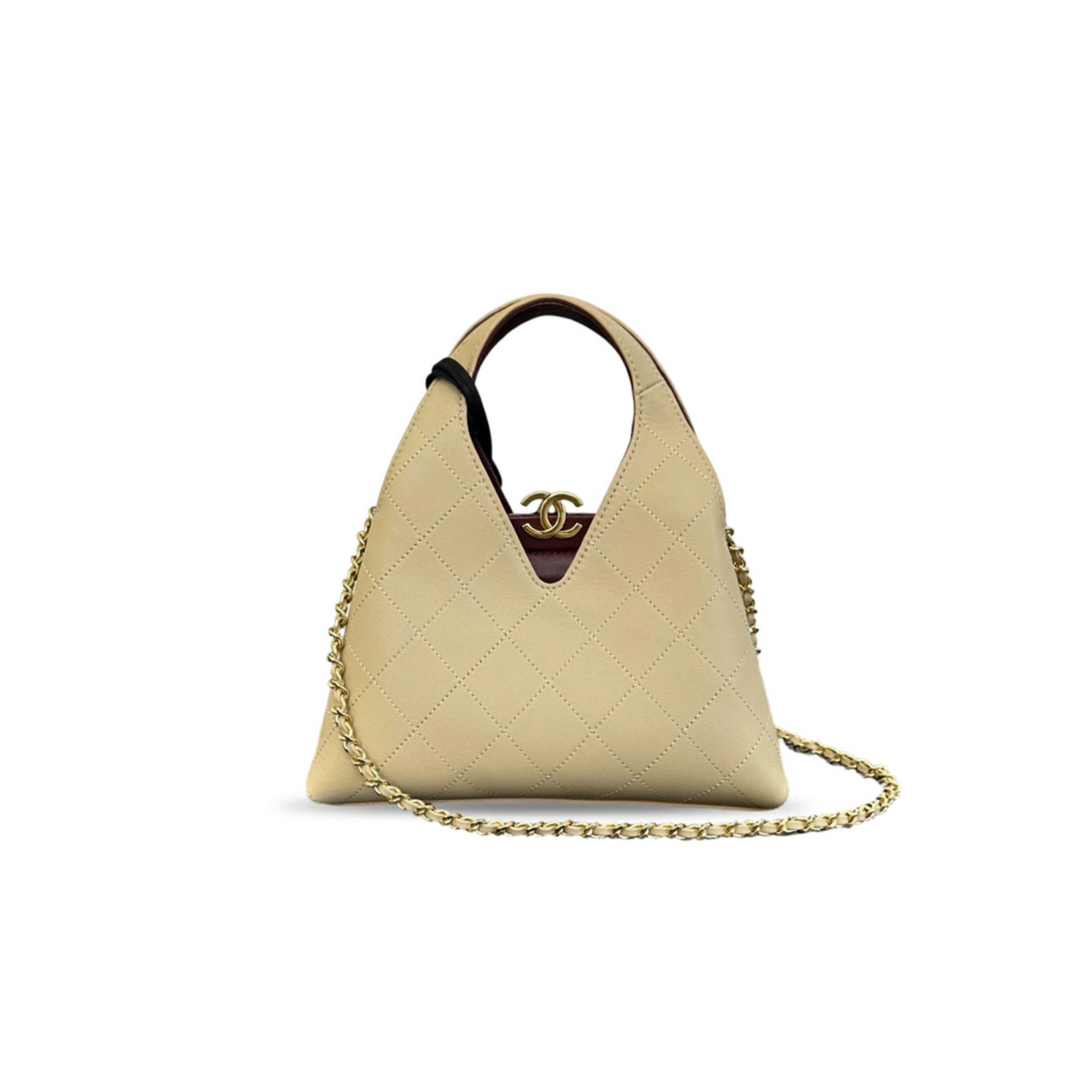 CHANEL MASTER CALFSKIN CHIC LADY SMALL SHOPPING TOTE (23*23*7cm)